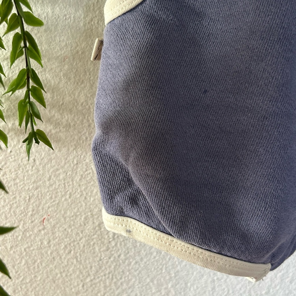 Childhoods Clothing Company retro Navy shorts, curved hems, thick terry cloth 5 - Picture 4 of 7